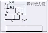 圖3：降壓電路的PCB設(shè)計示例。