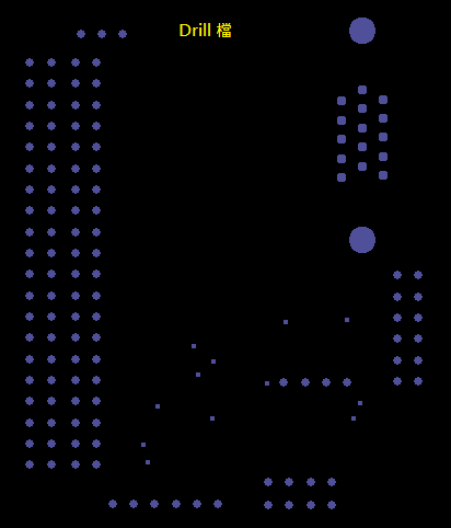 產(chǎn)生Drill File及 Map File 的Gerber 檔案，此會產(chǎn)生描述此PCB所用到的鉆孔的孔徑尺寸及鉆孔的座標(biāo)資訊。